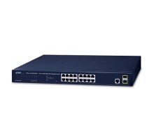 Yönetilebilir Gigabit Switch (Managed Gigabit Switch)<br>16-port 10/100/1000Base-T<br>2 x 100/1000BASE-X 