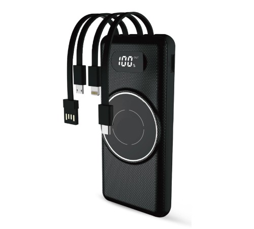 10.000 mAh Taşınabilir Hızlı Şarj Aleti/Wireless Powerbank W01