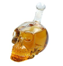 1000 ml Crystal Head Kuru Kafa İçki Şişesi