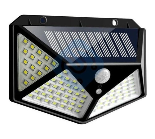 100 Led DIŞ Mekan Solar Aydınlatma Fotoselli Solar Lamba Hareket Sensörlü