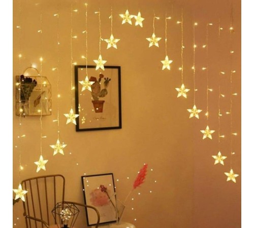 Yıldız Perde LED Çapraz