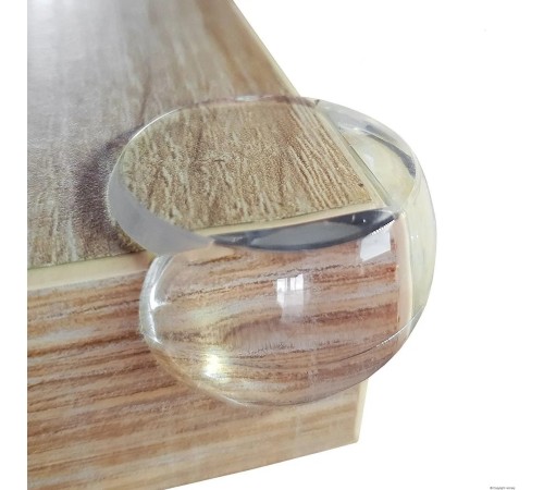 Silikon Şeffaf Masa Kenar Köşe Koruması