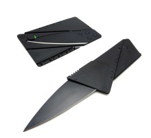 Portatif Katlanır Cüzdanda Taşınabilir Kredi Kartı Şeklinde Kamp Çakısı