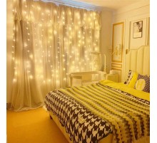 8 Fonksiyonlu Peri Perde Led Uzaktan Kumandalı Günışığı Perde Peri Led (3 mt x 3 mt)