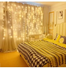 8 Fonksiyonlu Peri Perde Led Uzaktan Kumandalı Günışığı Perde Peri Led (3 mt x 3 mt)