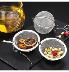 Paslanmaz Çelik Çay Demlik Küre Kilitleme Çay Topu