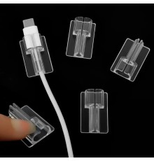 Şeffaf Silikon Kablo Koruyucu 1 Adet