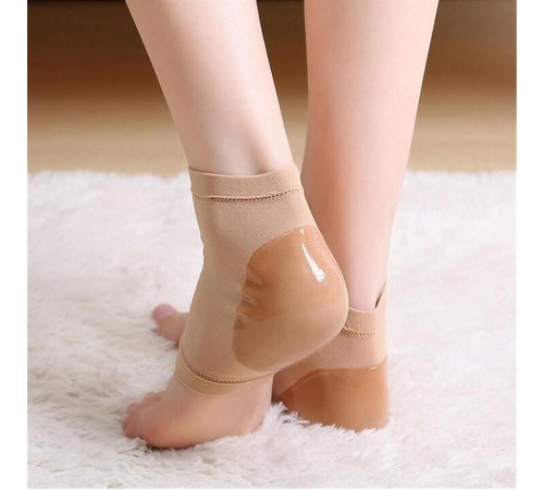 Silikon Topuk Nemlendirici Çorap