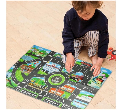 Çocuk Oyun Matı - Mutlu Şehir Hayatı