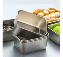 Paslanmaz Çelik Saklama Kabı 1 Adet