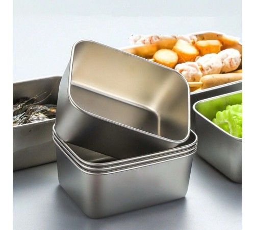 Paslanmaz Çelik Saklama Kabı 1 Adet