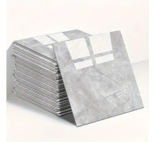 Mermer Desen Duvar Sticker Gri 30 x 30 Cm 1 Adet