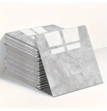 Mermer Desen Duvar Sticker Gri 30 x 30 Cm 1 Adet