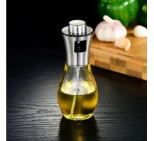 Paslanmaz Çelik Başlıklı Cam Spray Yağdanlık