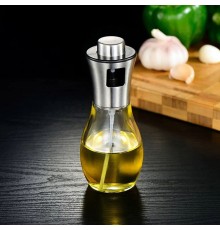 Paslanmaz Çelik Başlıklı Cam Spray Yağdanlık