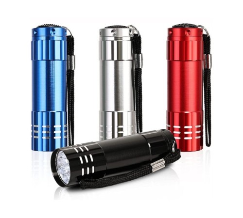 9 LEDLİ PİLLİ EL FENERİ