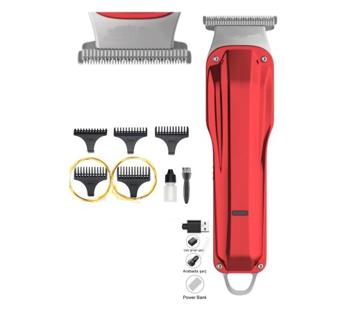 V-0085B Saç Sakal Ense Çizim Lazer Öncesi Kişisel Bakım Unisex Tıraş Makinesi