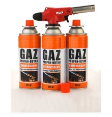 Kamp Ocak Gazı Valfli Kartuş Pürmüz Eco 6 lı Set