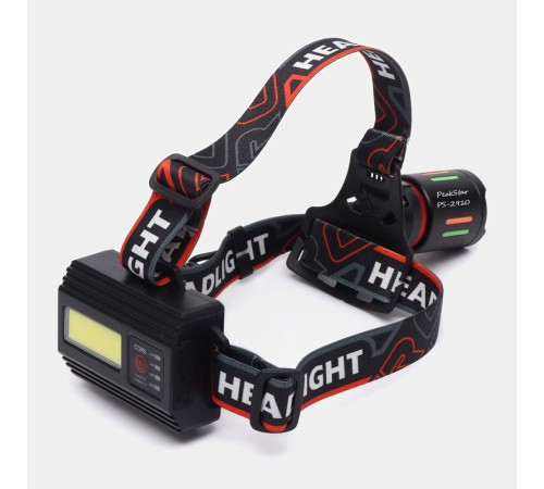 Şarjlı Profesyonel Zoomlu Kamp Avcı Balıkçı Kafa Lambası Feneri PS-2910