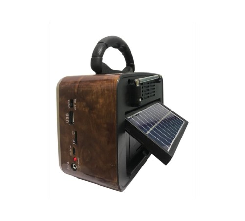 Güneş Enerjili Nostaljik Fm Aux Usb Müzik Çalar Rt-819