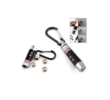 El Feneri Anahtarlık Işıklı Anahtarlık 3 Fonksyonlu Lazer Led Fener