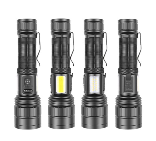 Ps-6153 10000 Lümen Zoomlu Mıknatıslı TG Cob Led Powerbank Özellikli Profesyonel El Feneri