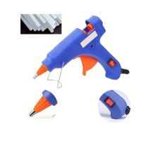 Sıcak Silikon Tabancası 40W On/OFF Tuşlu + 4 Adet Tam Boy Kalın Slikon Hediyeli