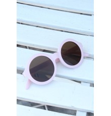 Pembe Renk Yuvarlak İskandinav Çocuk Gözlüğü