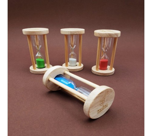 3 Dakikalık Ahşap Kum Saati