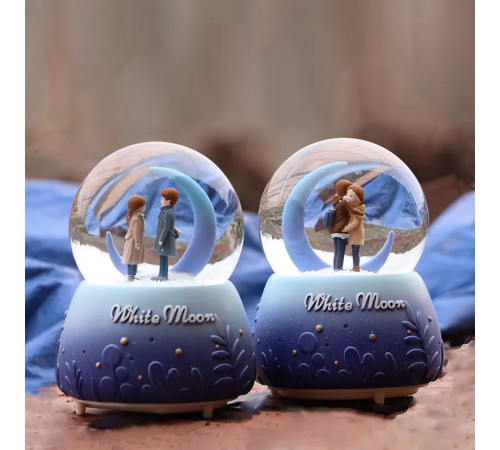 Pilli Işıklı Kar Küresi