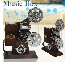Film Makinesi Görünümlü Müzik Kutusu