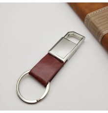 Metal Anahtarlık Kahverengi