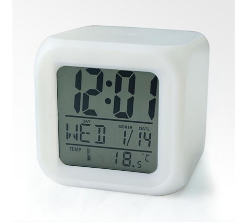 Renk Değiştiren Küp Saat