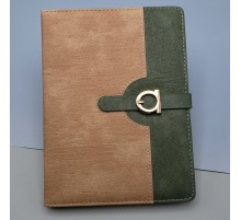 Termo Deri Defter Koyu Taba