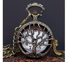 Hayat Ağaçı Tasarımlı Köstekli Saat