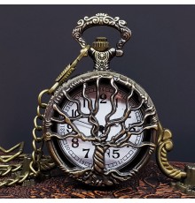 Hayat Ağaçı Tasarımlı Köstekli Saat