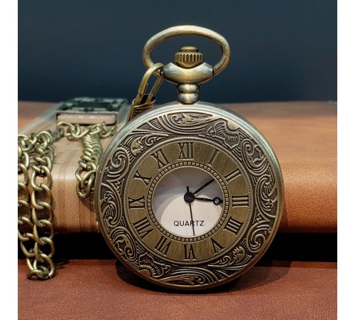 Vintage Tasarım Köstekli Saat