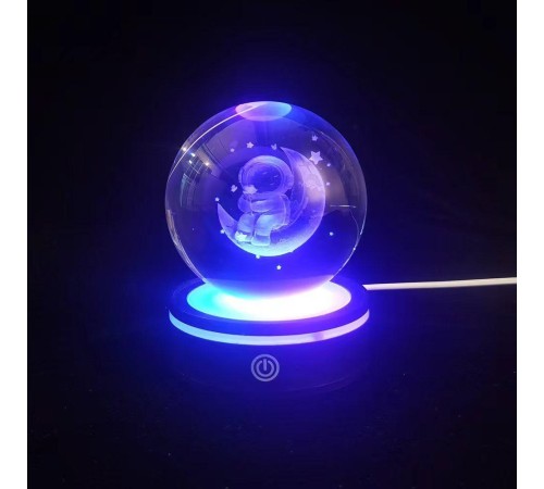 Renk Değiştiren Yeni Nesil Usb li Dönen Cam Küre