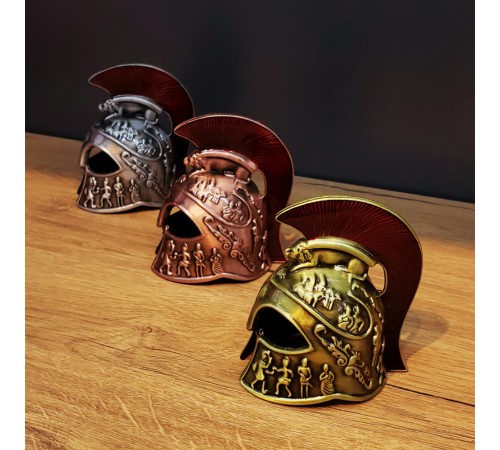 Metal Dekoratif Şövalye Miğferi