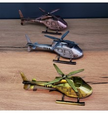 Dekoratif Metal Helikopter