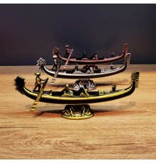 Metal Dekoratif Venedik Kayık 1 Adet