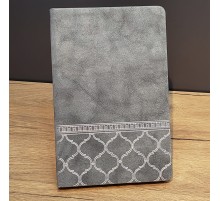 Deri Hatıra Defteri Gri