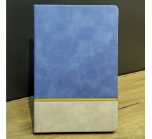 Deri Hatıra Defteri Mavi