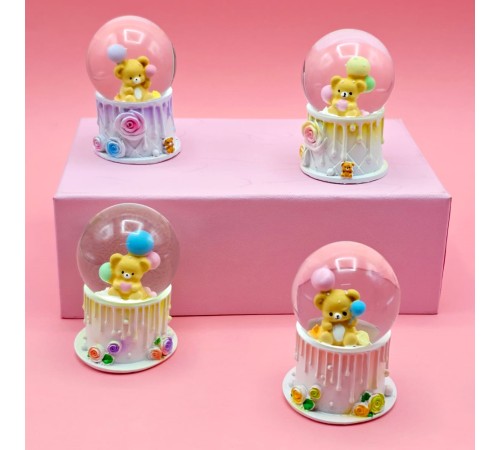 Sevimli Küçük Boy Ayıcık Kar Küresi 1 Adet