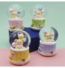 Orta Boy Sevimli Ayıcık Kar Küresi 1 Adet