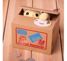 Hırsız Para Çalan Kedi Kumbara