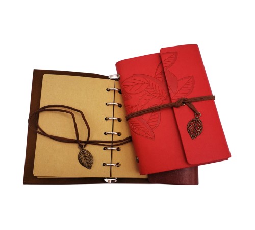 Küçük Boy Retro Deri Defter