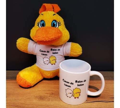 Canım Da Canım Balım Da Balım Oyuncak Ve Kupa Hediye Seti