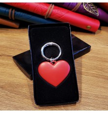 Metal Kırmızı Kalp Anahtarlık