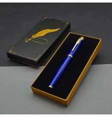 Öğretmenler Günü Hediyesi Kutulu Metal Mavi Kalem